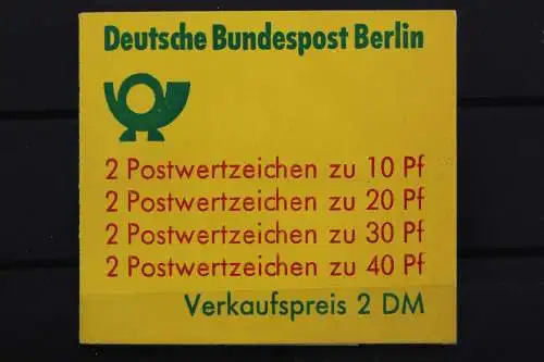 Berlin, MiNr. MH 9 d II, postfrisch - 638449