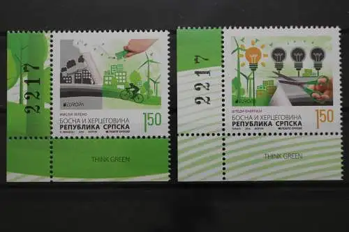 Bosnien-Herzegowina (Serb. Rep.), MiNr. 677-678 A, postfrisch - 637484