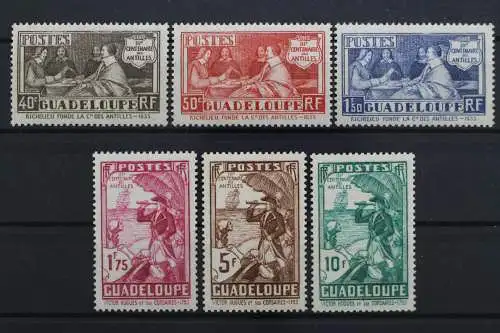 Guadeloupe, MiNr. 131-136, ungebraucht - 638452