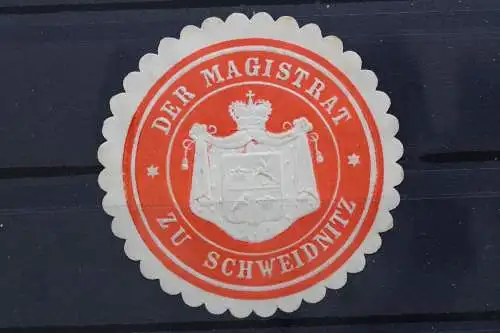 Schweidnitz, Der Magistrat, Siegelmarke - 638674