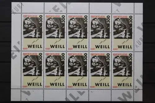 Deutschland (BRD), MiNr. 2100, Kleinbogen, postfrisch - 637821