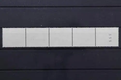 Berlin, MiNr. 538 R, Fünferstreifen mit ZN 355, postfrisch - 639786