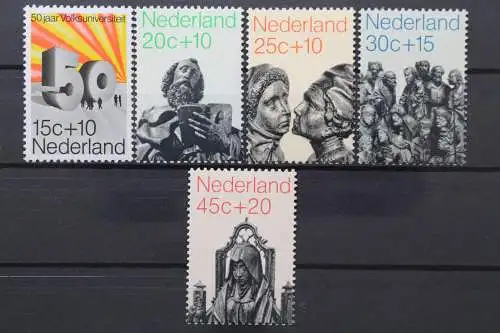 Niederlande, MiNr. 958-962, postfrisch - 639168