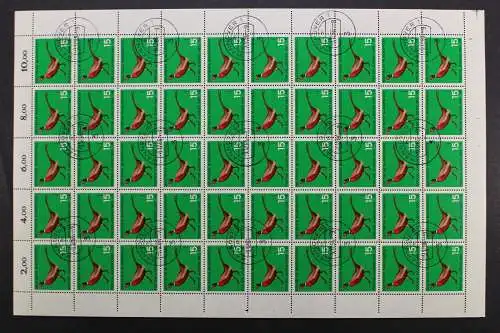 Deutschland (BRD), MiNr. 464-467, 50er Bogensatz, gestempelt - 640531M