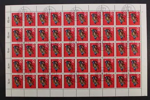 Deutschland (BRD), MiNr. 464-467, 50er Bogensatz, gestempelt - 640531M