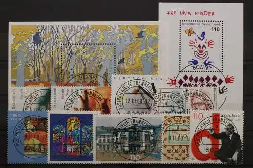 BRD, MiNr. 2087-2155, Jahrgang 2000, zentrisch VS F/M, gestempelt - 640613