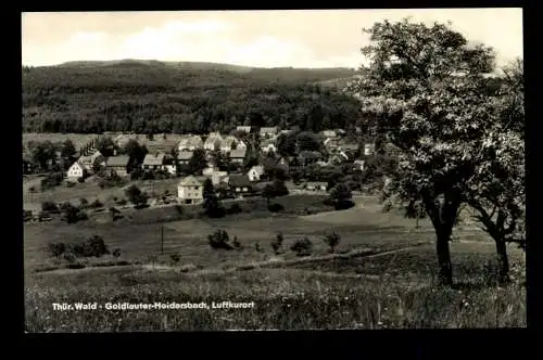 Goldlauter-Heidersbach, OT von Suhl, Blick zum Ort - 420564