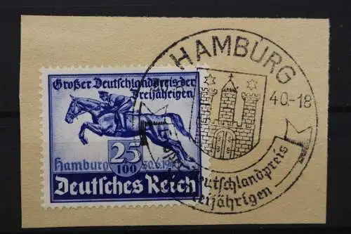 Deutsches Reich, MiNr. 746, SST Hamburg, Briefstück - 640153