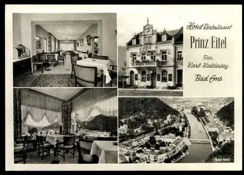 Bad Ems, Teilansicht, Hotel Prinz Eitel, Innenansichten - 420680