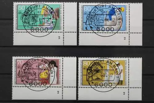 Deutschland, MiNr. 1274-1277, Ecken rechts unten, FN 2, VS F/M, EST - 644339