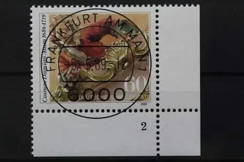 Deutschland (BRD), MiNr. 1420,Ecke rechts unten, FN 2, VS F/M, EST - 644434