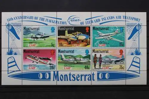 Montserrat, MiNr. Block 2, Flugzeuge, postfrisch - 642161