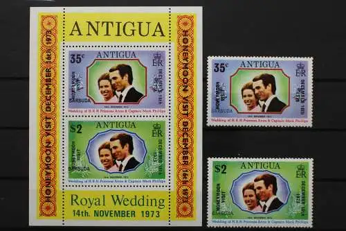 Antigua und Barbuda-Barbuda, MiNr. 136-137, Block 4, postfrisch - 642279