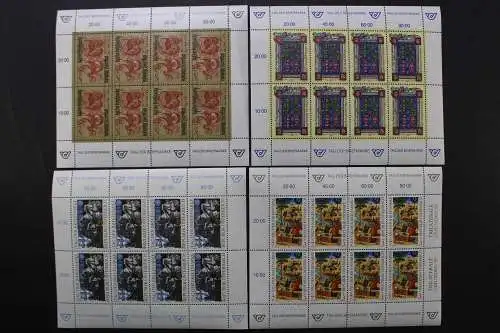 Österreich, Tag der Briefmarke 1991-1999, 9 Kleinbögen - 704150