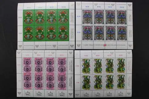 Österreich, Tag der Briefmarke 1991-1999, 9 Kleinbögen - 704150