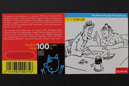 Finnland, MiNr. 1357-1364, MH 44, postfrisch - 647126