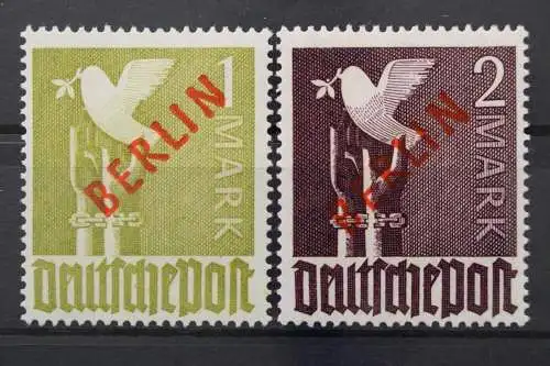 Berlin, MiNr. 33 + 34, postfrisch, BPP Fotobefund - 646219