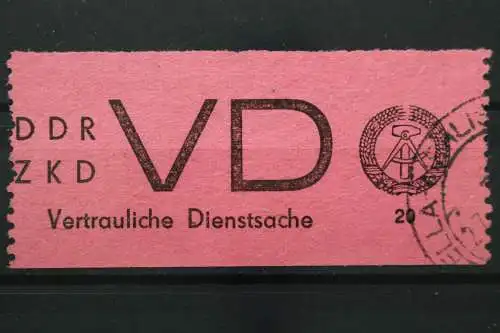 DDR, Dienstmarken D, MiNr. 2, gestempelt - 647222