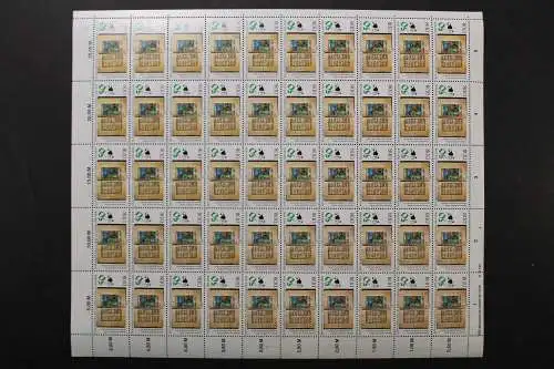 DDR, MiNr. 3340-3343, 50er Bogen, postfrisch - 653192M