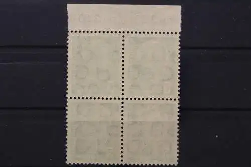 DDR, MiNr. 322, Viererblock, Oberrand, postfrisch - 653864