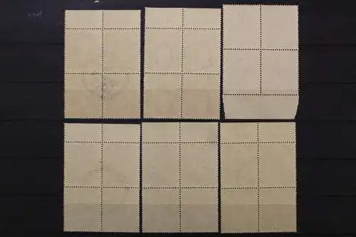 DDR, MiNr. 504-507, 4er Block, teils Oberrand, gestempelt - 653214