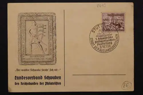 Stuttgart, Sonderkarte Philatelisten / Marken-Schneider - 511663
