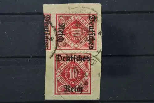 Deutsches Reich Dienst, MiNr. 53 PLF II, Briefstück - 653939