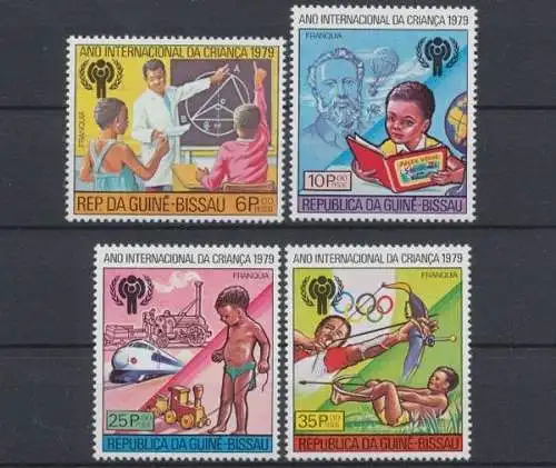 Guinea-Bissau, MiNr. 529-532 A, postfrisch - 694735