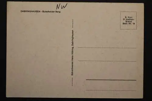 Dabringhausen - Butscheider Berg OT v. Wermelskirchen, Teilansicht - 421667