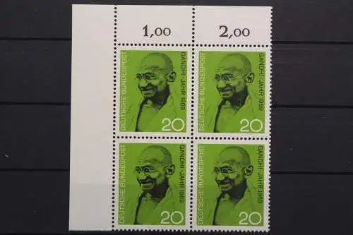 Deutschland, MiNr. 608, Viererblock, Ecke li. oben, postfrisch - 656846