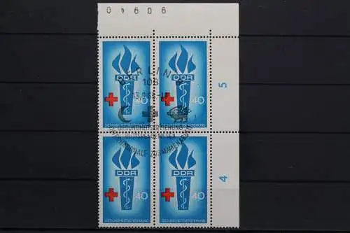 DDR, MiNr. 1209, Viererblock, Ecke rechts oben, ESST - 656531