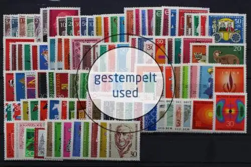 Deutschland (BRD), MiNr. 326-611, Jahrgänge 1960-1969, gestempelt - 694762