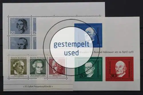 Deutschland (BRD), MiNr. 326-611, Jahrgänge 1960-1969, gestempelt - 694762