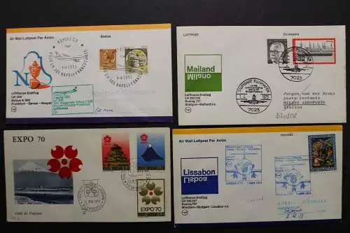 Luftpost - Erstflugbelege usw., 40 Belege, auch interessante Belege (2) - 706981