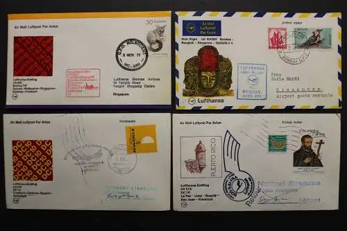 Luftpost - Erstflugbelege usw., 40 Belege, auch interessante Belege (2) - 706981