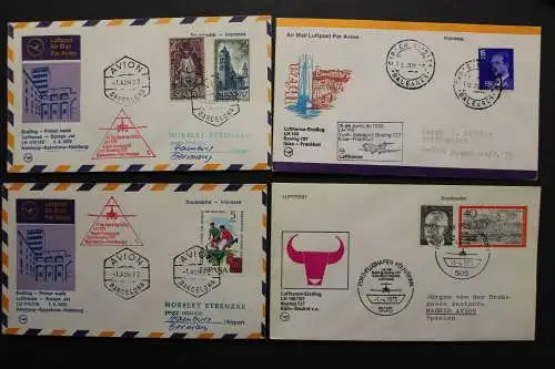 Luftpost - Erstflugbelege usw., 40 Belege, auch interessante Belege (2) - 706981