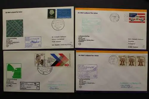 Luftpost - Erstflugbelege usw., 40 Belege, auch interessante Belege (2) - 706981