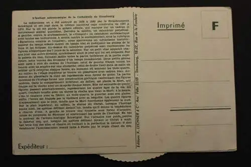 Straßburg, Münster, astronomische Uhr, mechanische Karte - 422035