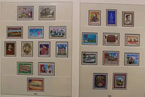 Österreich 1985-1989, postfrische Sammlung auf Lindner T - 707091