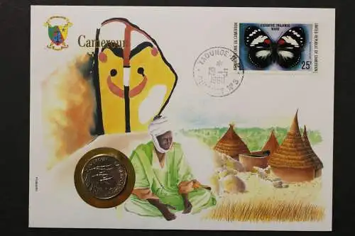 Kamerun, Numisbrief vom 19.5.90 - 659842