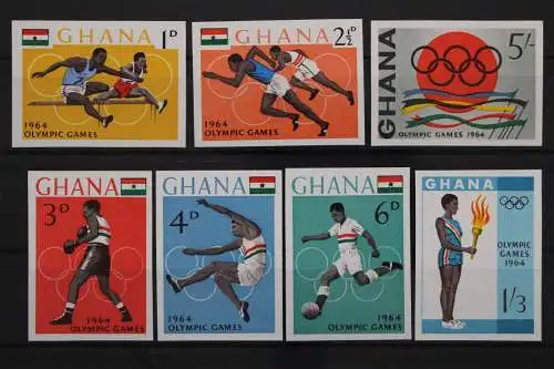 Ghana, MiNr. 188-197 B, postfrisch - 658743