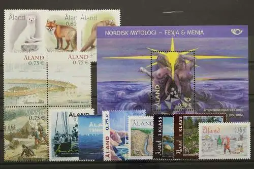 Aland, MiNr. 229-243, Jahrgang 2004, postfrisch - 660578