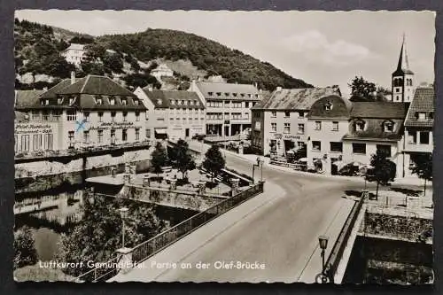 Gemünd, Eifel, Partie an der Olef-Brücke - 422601