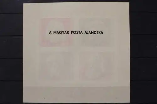 Ungarn, MiNr. Block 118 B I, postfrisch - 660367