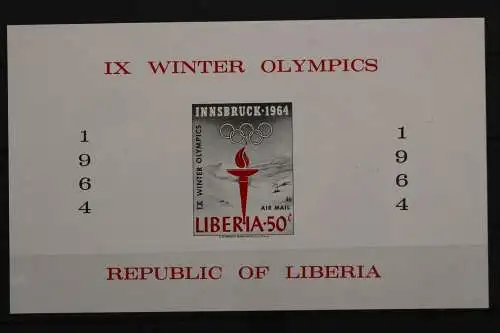 Liberia, MiNr. Block 28 B, postfrisch - 658844