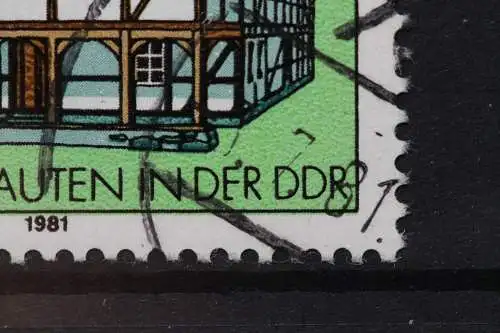 DDR, MiNr. 2628 PF I, gestempelt - 659286