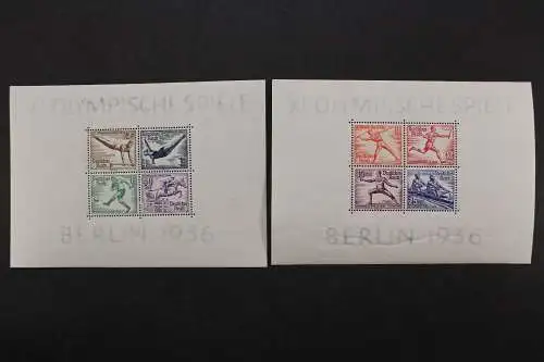 Deutsches Reich, MiNr. Block 5 + 6, Falz - 658902