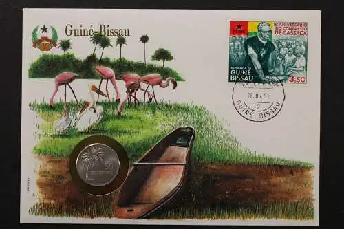 Guinea - Bissau, Numisbrief vom 28.5.91 - 659834