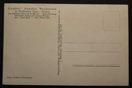 Füssen, Gasthof - Pension Weißensee - 422159