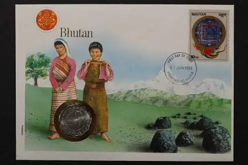 Bhutan, Numisbrief vom 17.6.86 - 659762